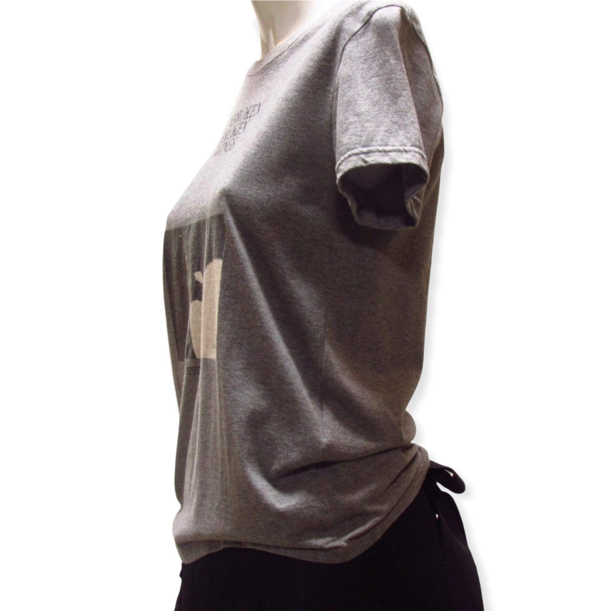 Shirts & Tops Undercover "Unbroken" Grey Tee - Cotton Graphic White Smoke