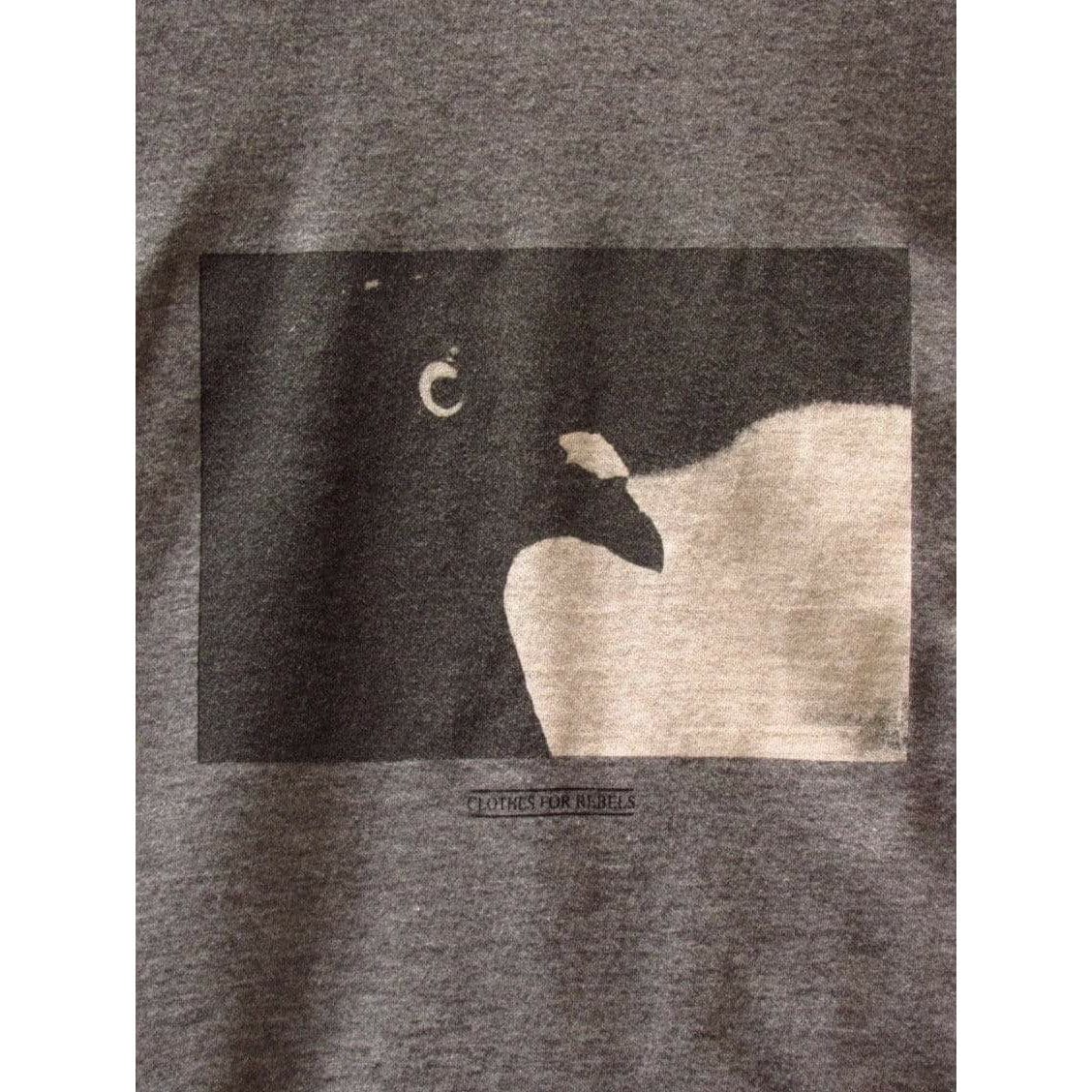 Shirts & Tops Undercover "Unbroken" Grey Tee - Cotton Graphic Dim Gray