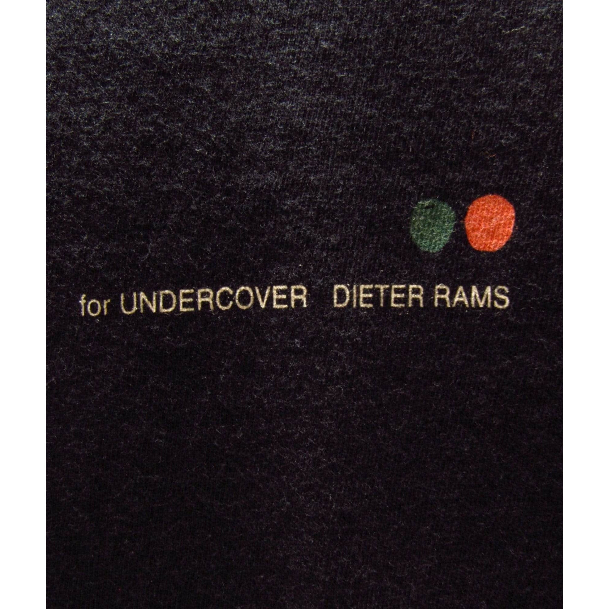Shirts & Tops Undercover "Less But Better" Tee - Black Cotton Graphic Black