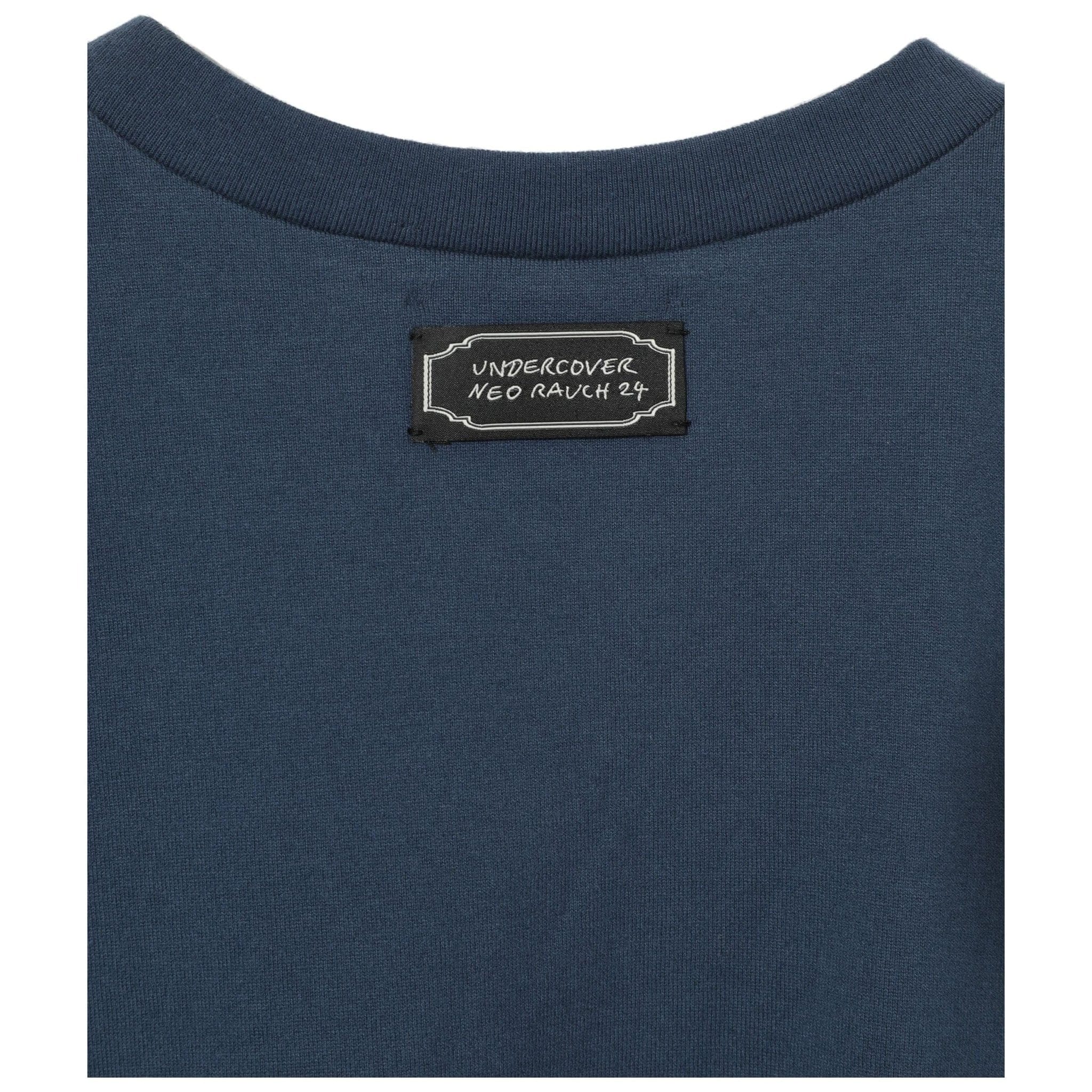 T shirt Undercover24 Dark Navy Graphic Tee - Cotton Art Print Dark Slate Gray