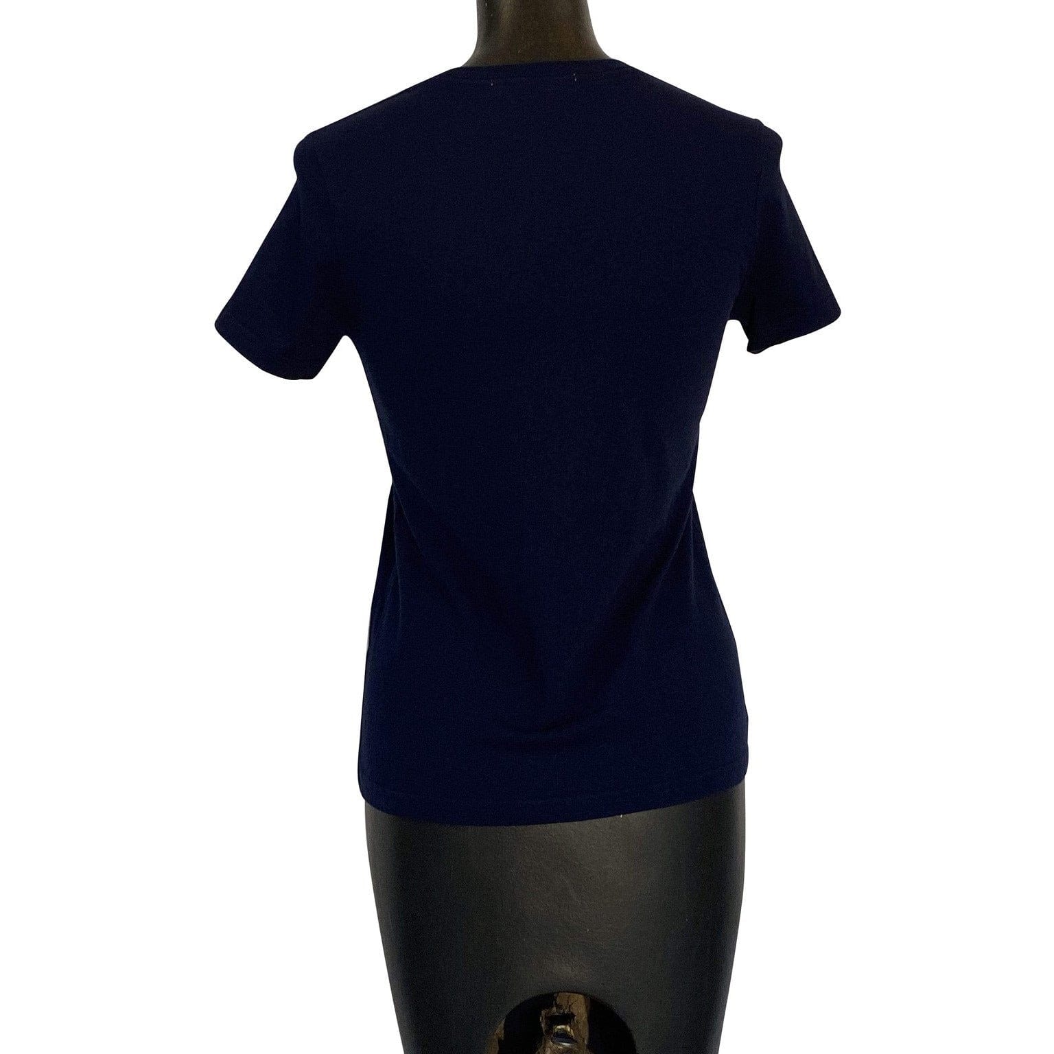 Women Top UNDERCOVER Grinning apple vintage top - Navy Cotton White Smoke