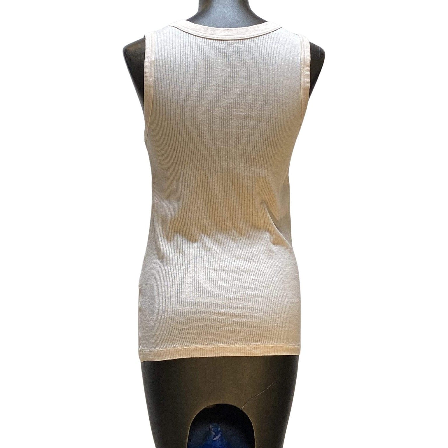 Shirts & Tops Zucca Ribbed Tank Top White Smoke