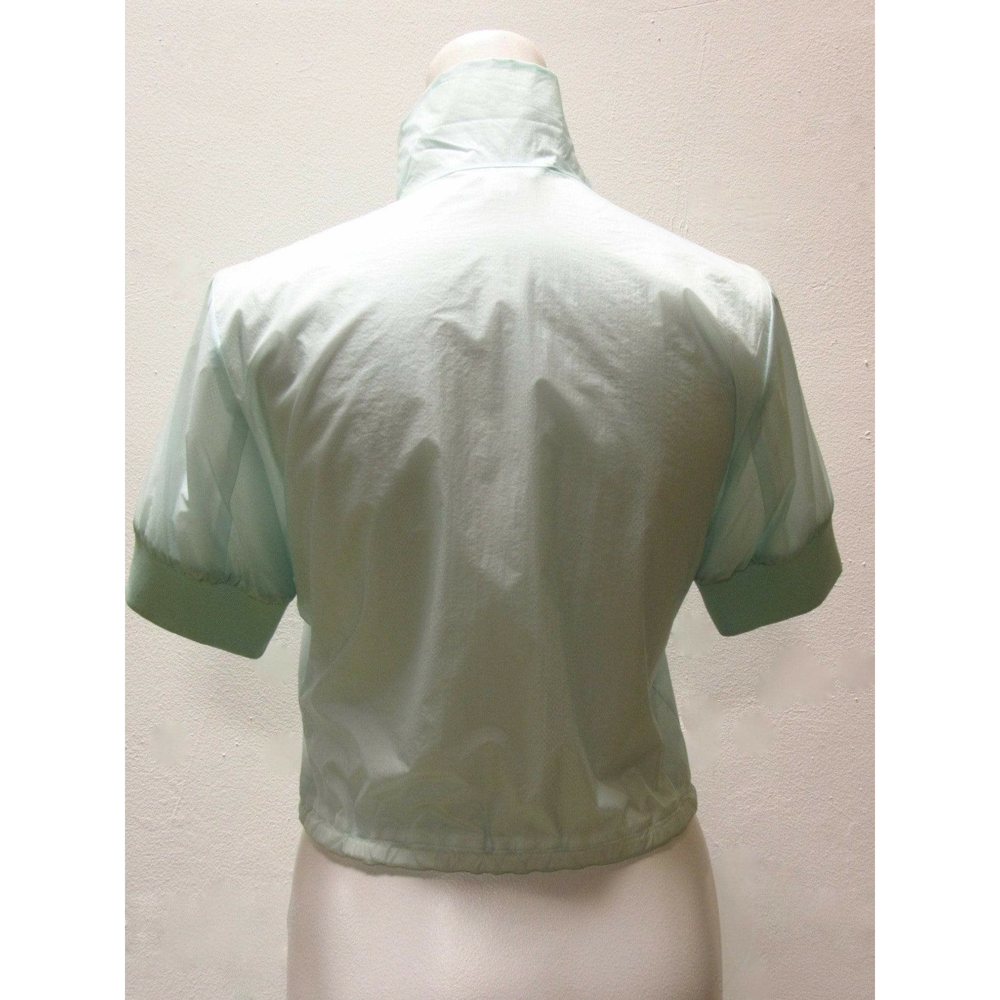 Jackets Y-3 Yohji Yamamoto Vapor Cheerleader Jacket - Cropped Mesh Lined Light Gray