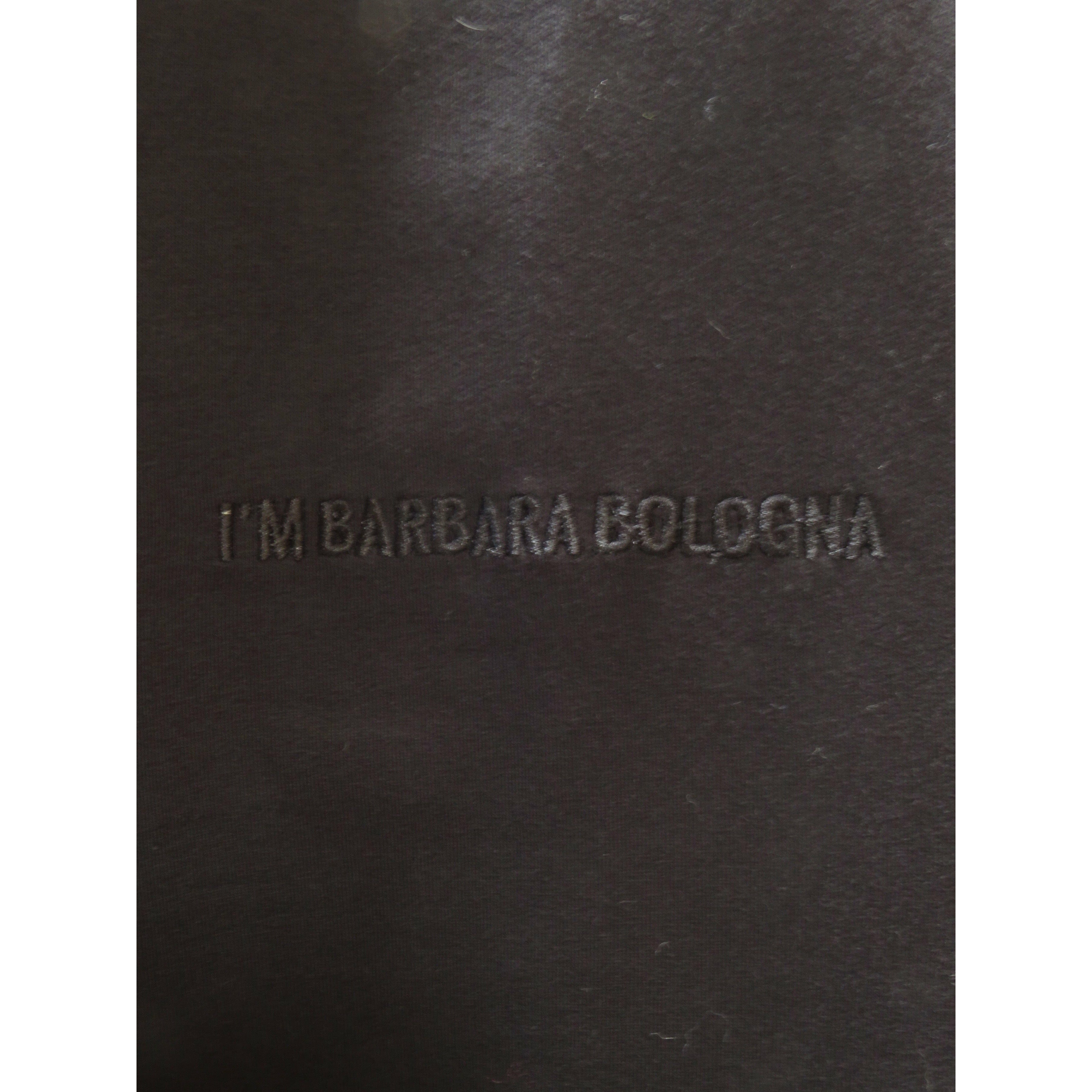 Shirts & Tops Barbara Bologna "I'm Barbara Bologna" Hoodie Black Cotton Classic Dark Slate Gray